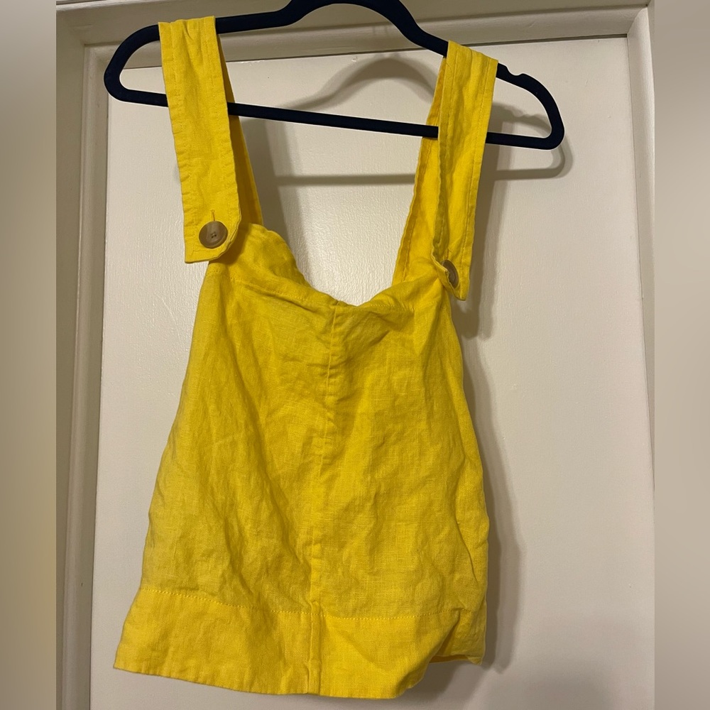 Everlane linen tank